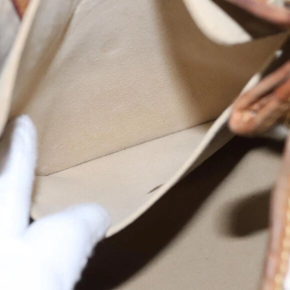 LOUIS VUITTON Damier Azur Galliera PM Shoulder Bag N55215 LV Auth EC449 - Picture 13 of 16